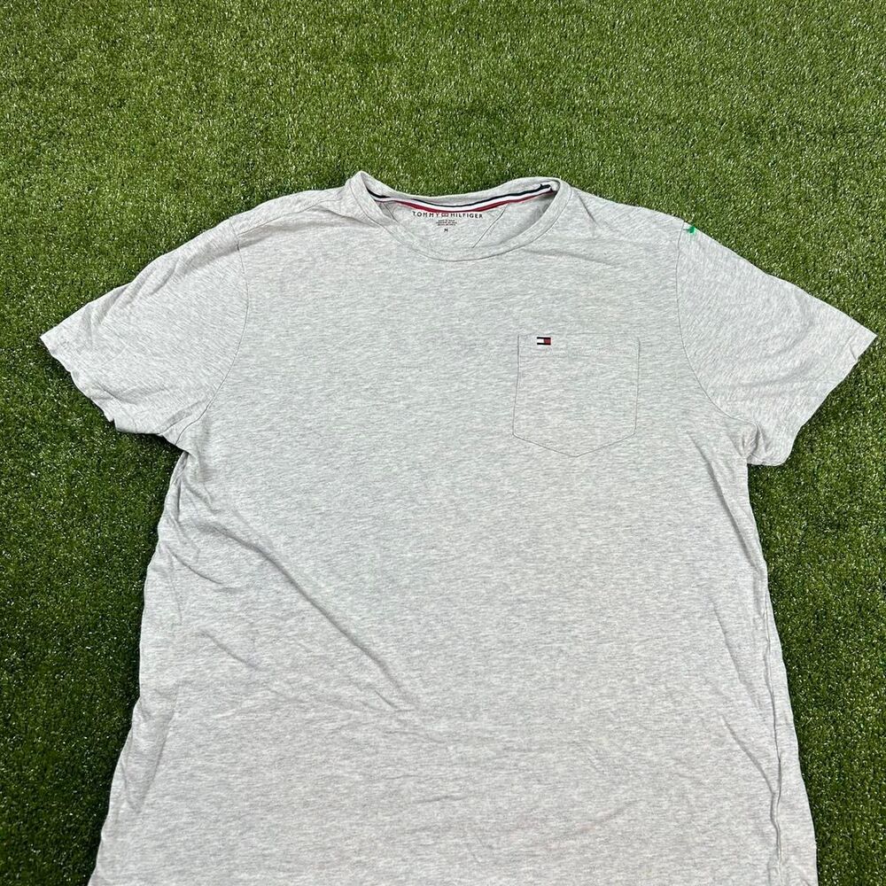 Tommy-hilfiger Men's Grey T-shirt